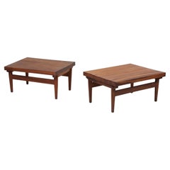 Pair of Signed Studio Craft End Tables, Guatemala, 1960s