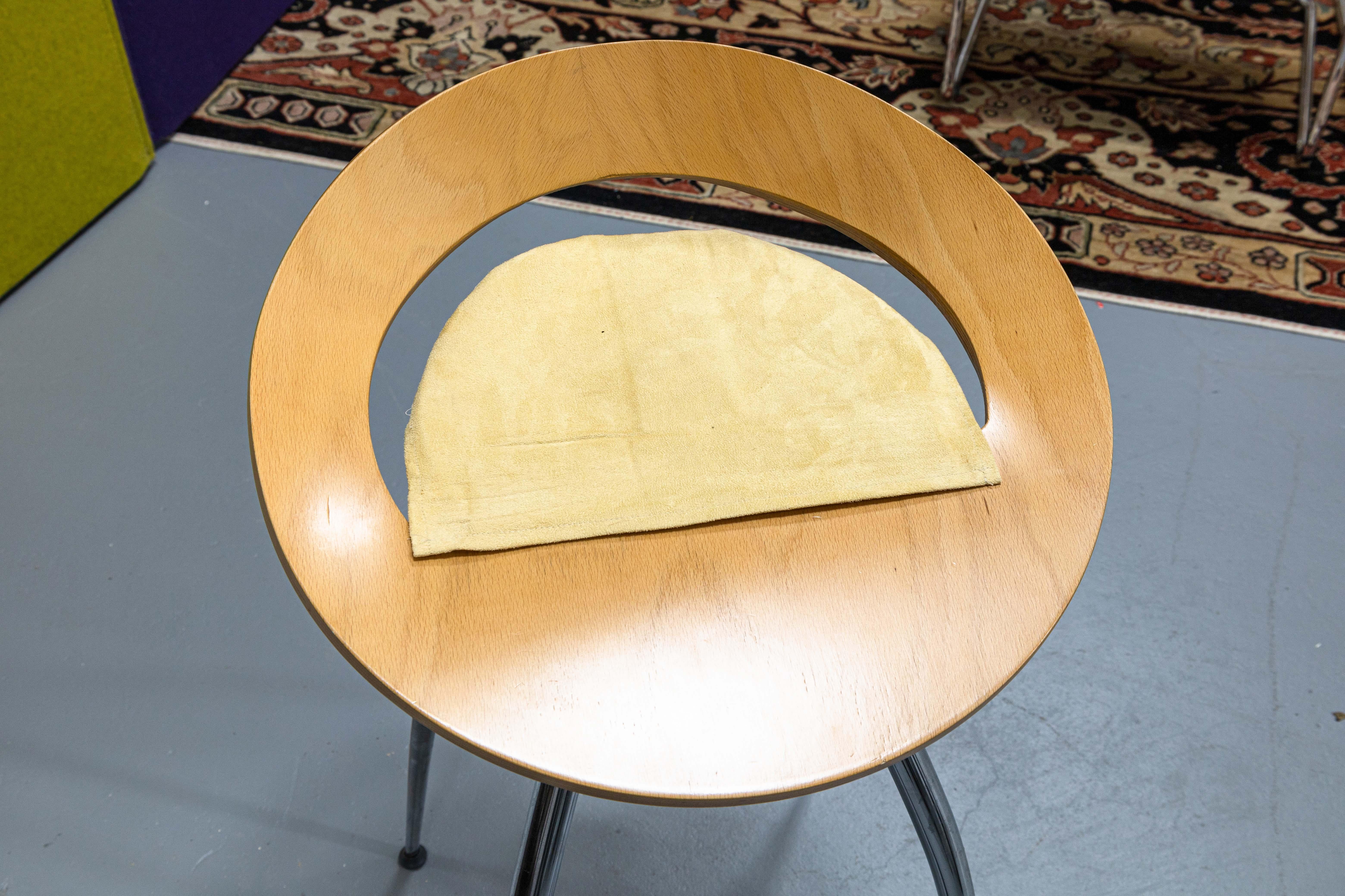 Italian Pair of Sigurdur Thorsteinsson Design Group Italia for Magis Lyra Barstools For Sale