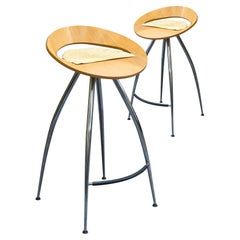 Pair of Sigurdur Thorsteinsson Design Group Italia for Magis Lyra Barstools