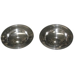 Pair of Silver Armada Dishes, London Assay, Mappin and Webb, 1963