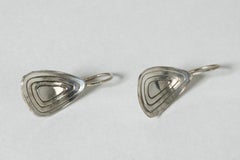 Pair of Silver Earrings from Alton