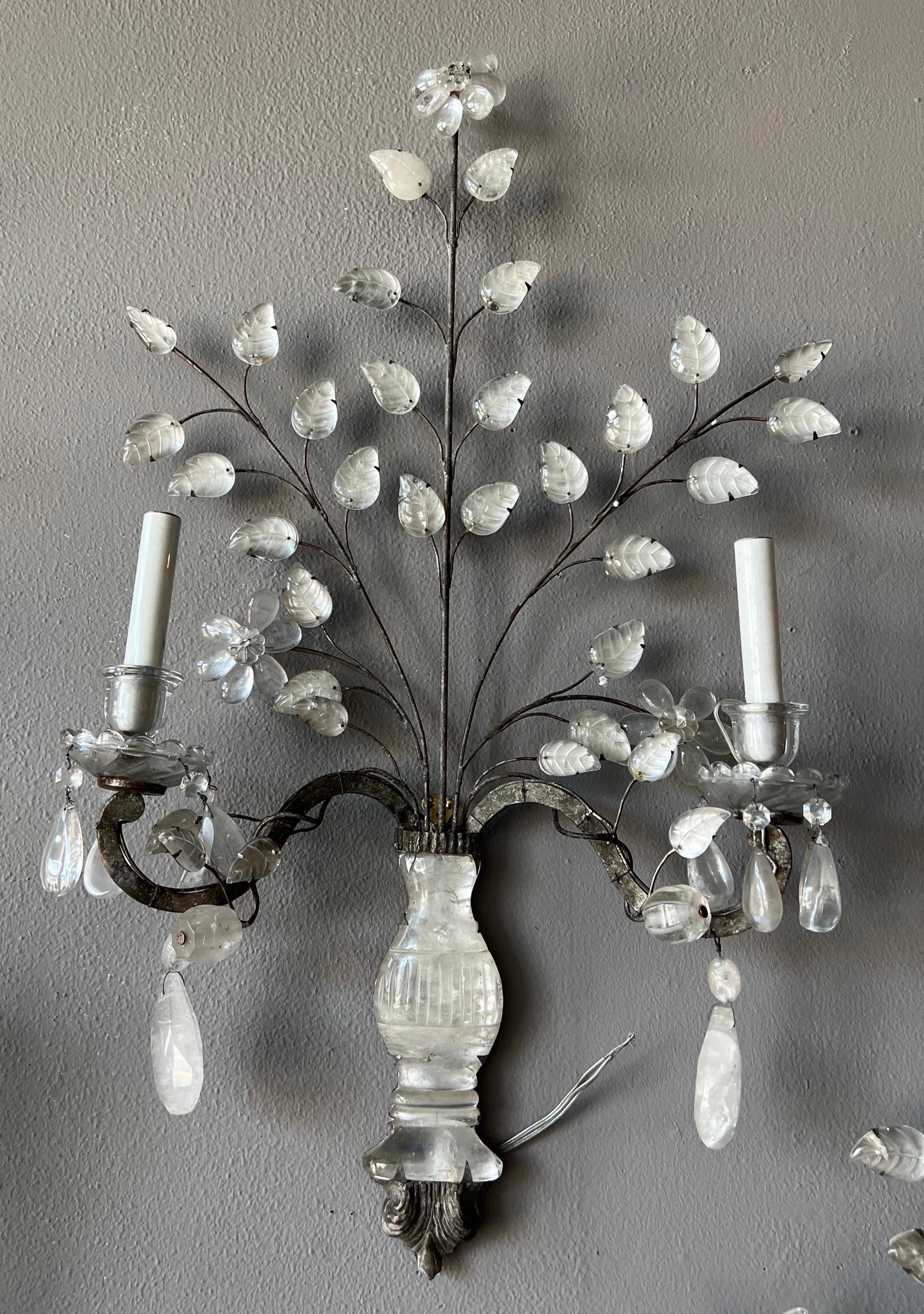 wall sconces flower vases