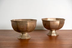 Pair of Silver Plated Bowls by Walker & Hall, Sheffield, England