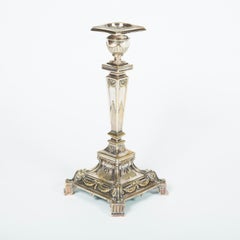 Pair of Silver Plated Candlesticks