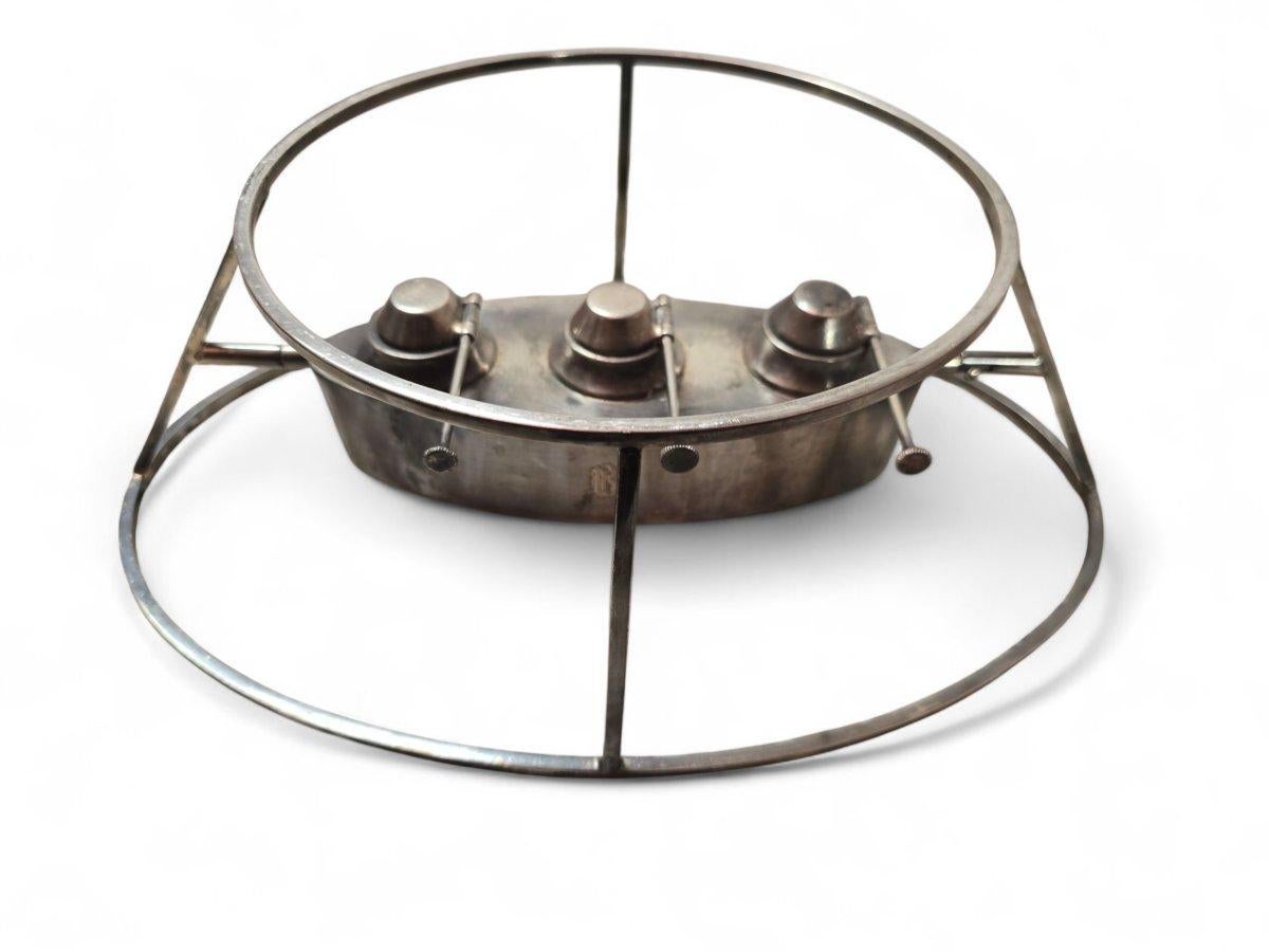XIXe siècle Pair of Silver-Plated Dish Warmers – Late 19th Century en vente