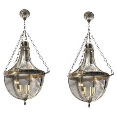 Pair of Silver Plated Lanterns, Sold Individually