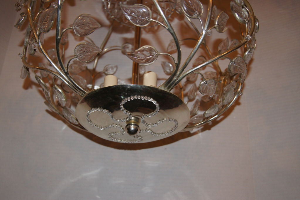 Silvered Pair of Silver Plated Light Fixtures, Sold Individually For Sale