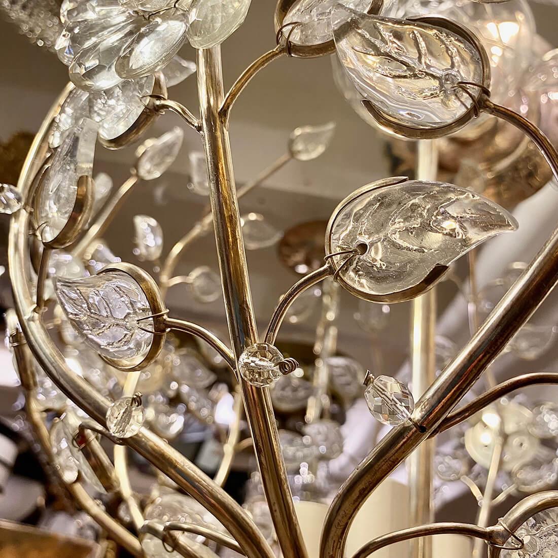 Coppia di lampade placcate in argento, vendute singolarmente in vendita 2