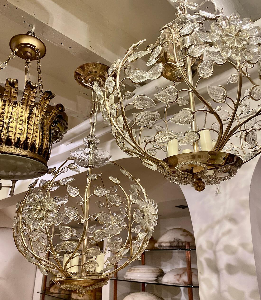 Coppia di lampade placcate in argento, vendute singolarmente in vendita 3