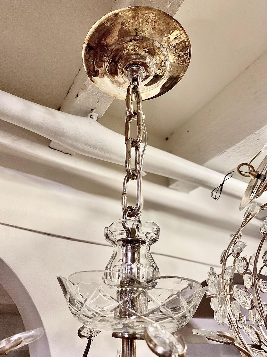 Francese Coppia di lampade placcate in argento, vendute singolarmente in vendita