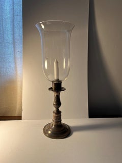 Pair of Silver Plated Storm Lanterns