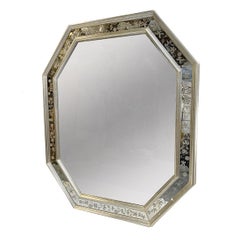 Pair of Silver Plated Venetian Mirrors, Sold Individually
