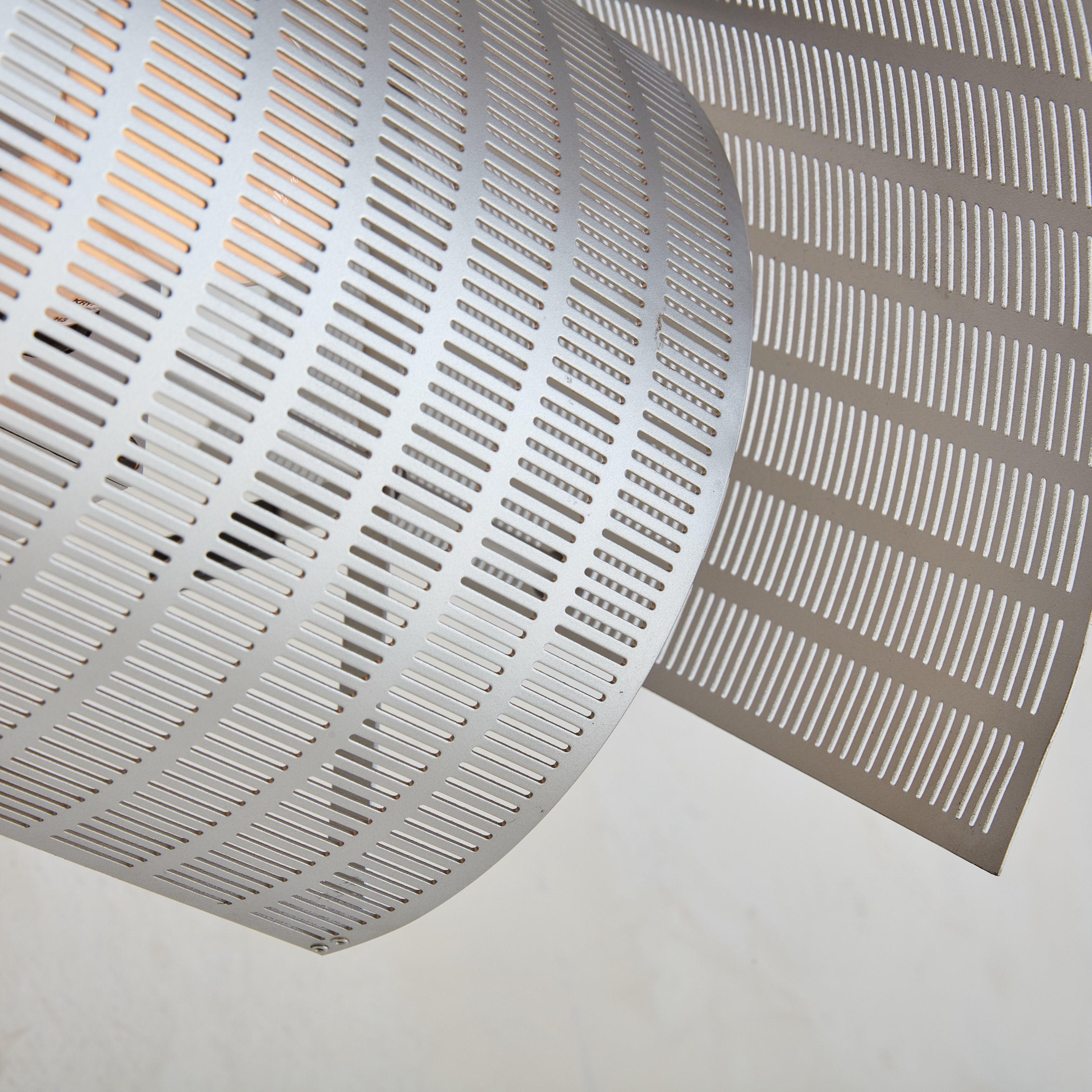 Pair of Silver ‘Shogun’ Wall Sconces by Mario Botta for Artemide, Italy 1986 1