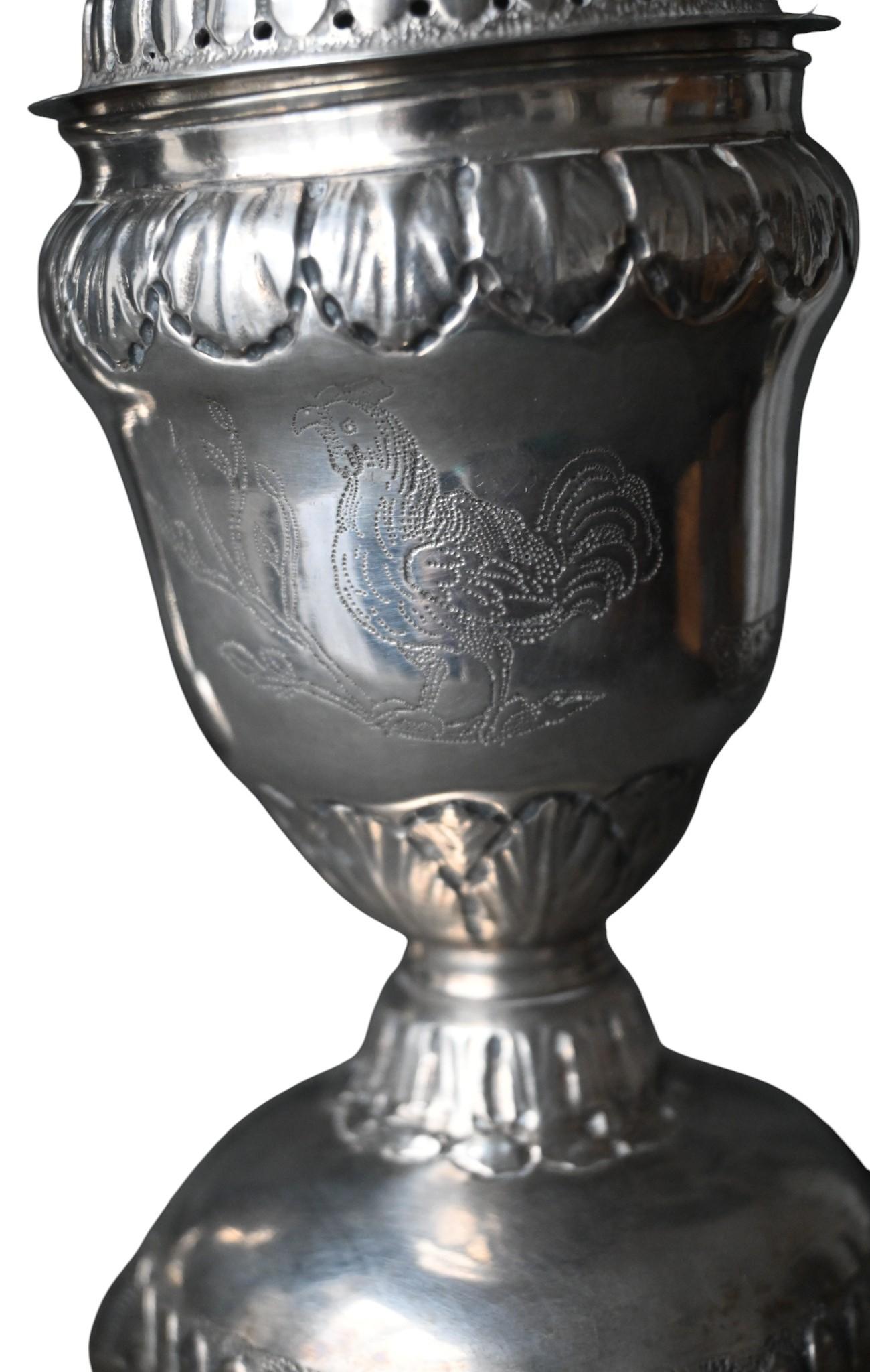 Paar Gewürzkannen aus Silber - Mathieu Guillaume, Lüttich, CIRCA 1785-1790 (Rokoko) im Angebot