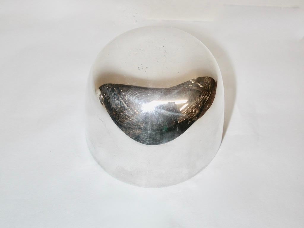 Giorgio I Coppia di tazze da bicchiere in argento datate 1977 Sheffield Assay Sterling Silverware Ltd. in vendita