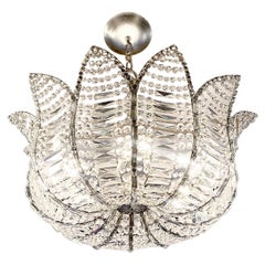 Pair of Silvered French Light Fixtures, Sold Individually