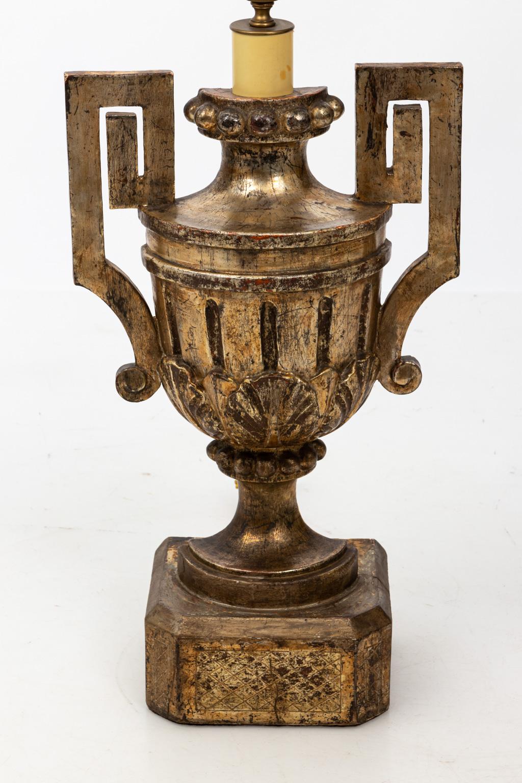 Coppia di lampade a forma di urna Silverleaf 4