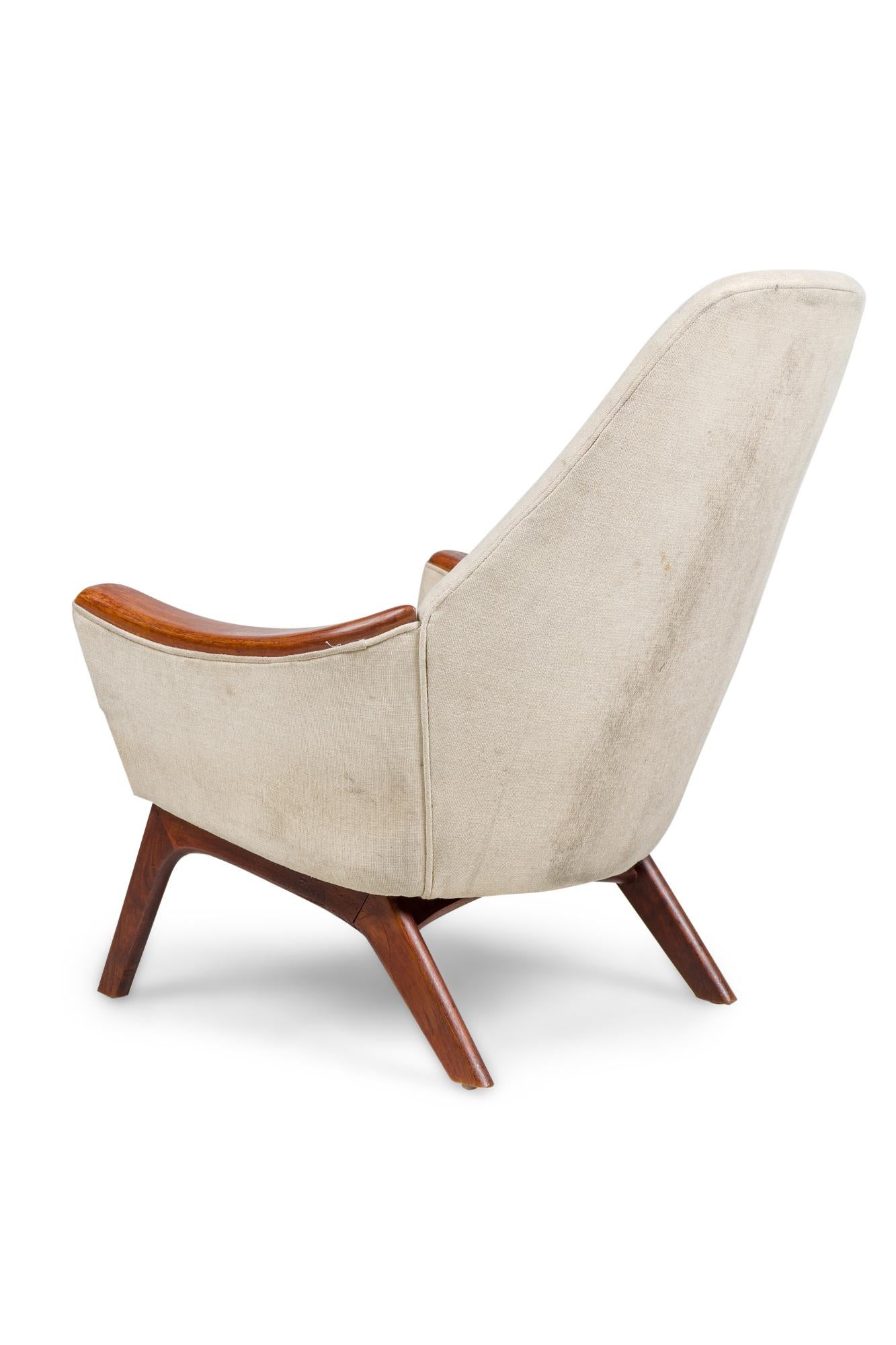Paire de chaises longues modernes américaines similaires, Adrian Pearsall en vente 2