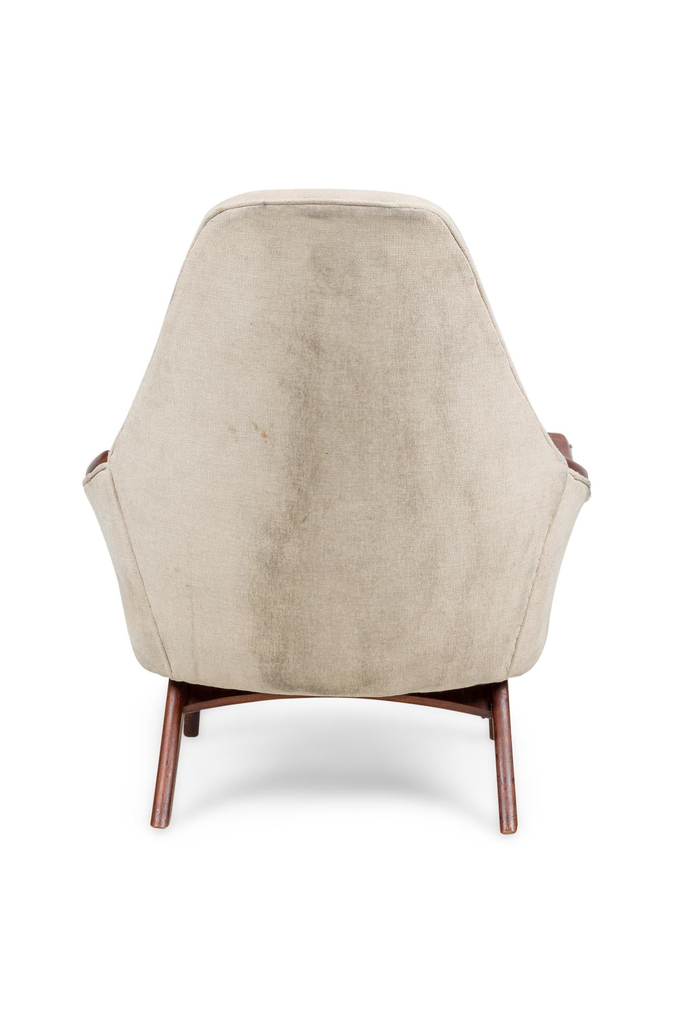 Paire de chaises longues modernes américaines similaires, Adrian Pearsall en vente 3