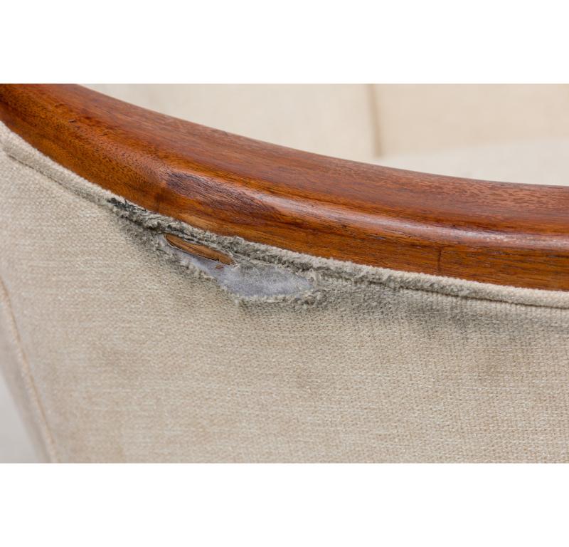 Paire de chaises longues modernes américaines similaires, Adrian Pearsall en vente 11