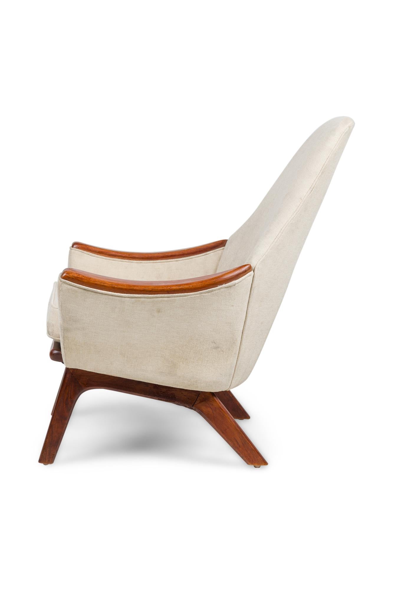 Paire de chaises longues modernes américaines similaires, Adrian Pearsall en vente 1