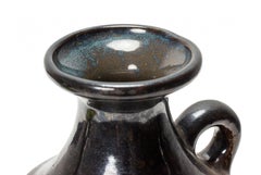 Pair of Mid-Century Modern Yellow and Green Ceramic Jugs from Germany