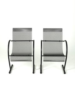 Pareja de "Silla Sing Sing" de Shiro Kuramata para Xo, años 80