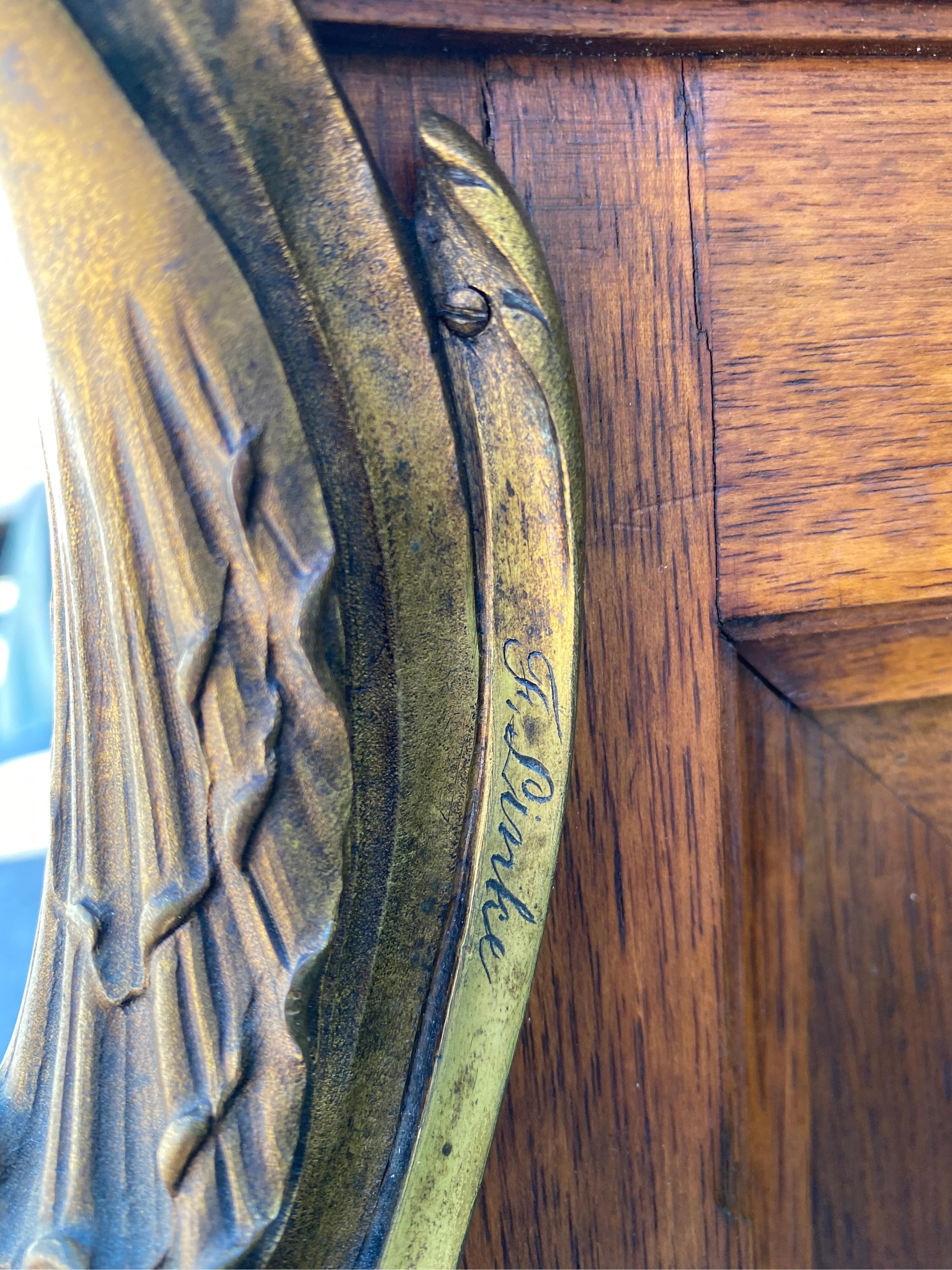 Paire de commodes en parqueterie à maillons chantournés montées sur bronze, Francois Linke, Paris FR en vente 4