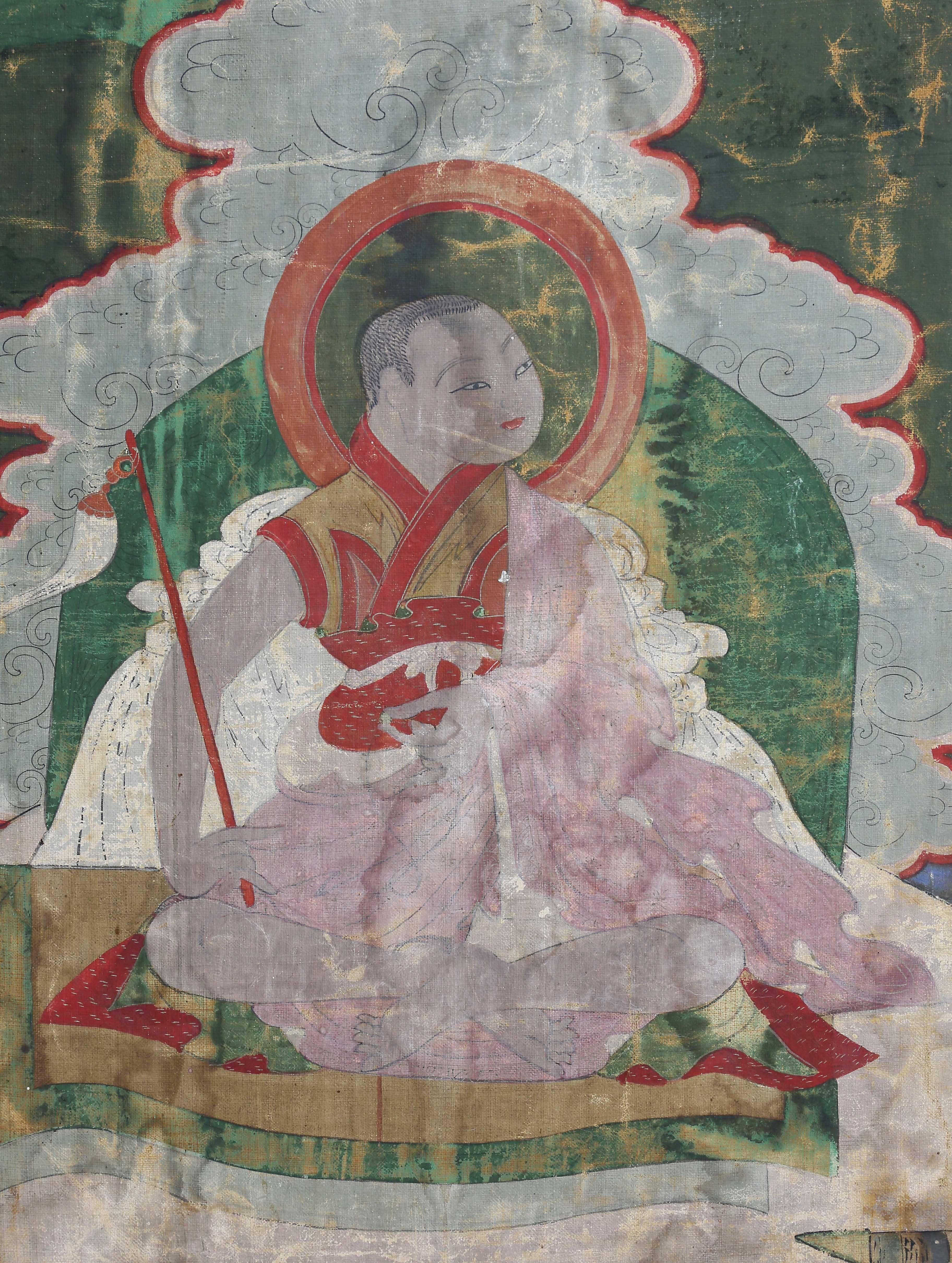 Pair of Sino-Tibetan Framed Paintings 7