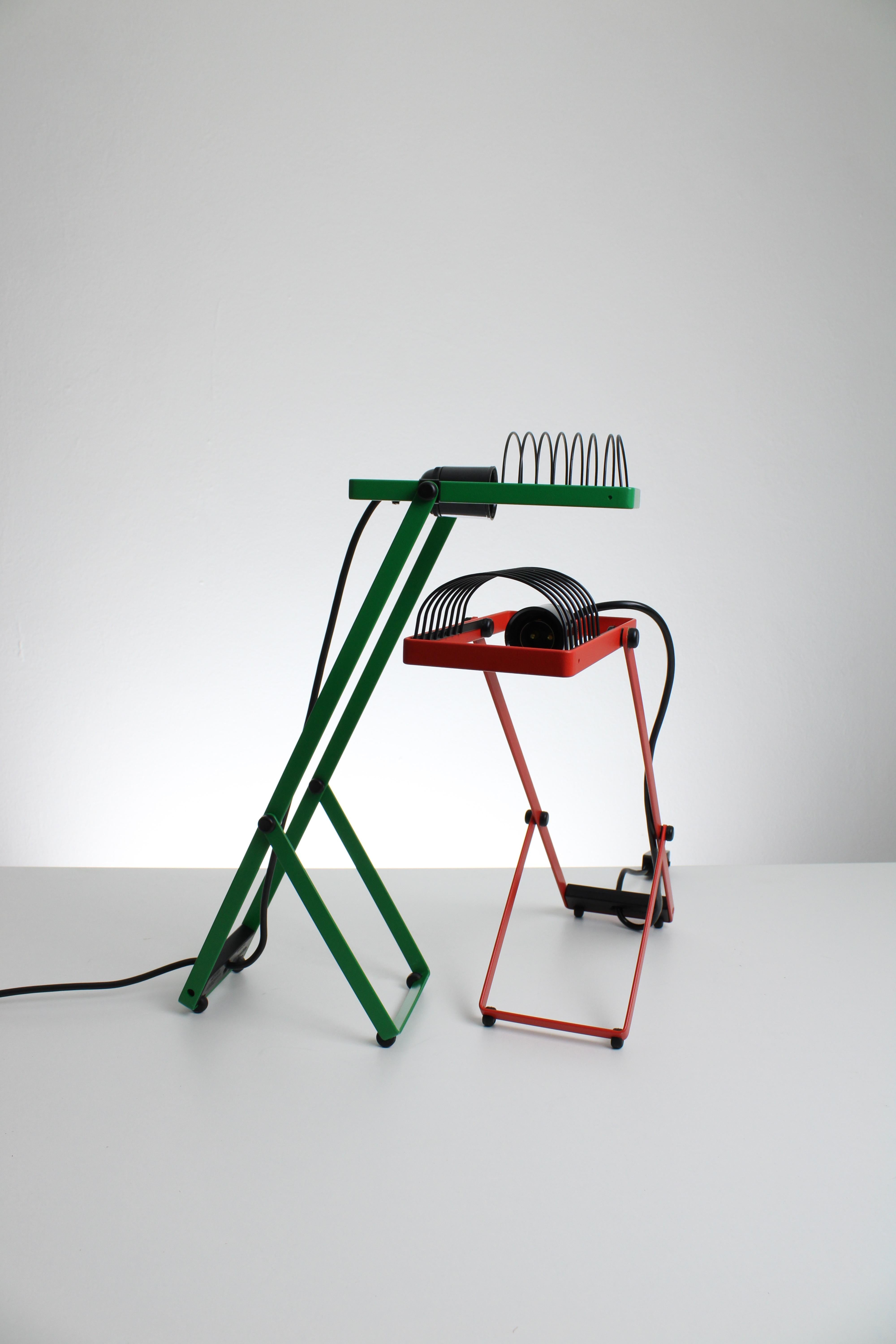 Italian Pair of Sintesi Desk Lamps by Ernesto Gismondi for Artemide