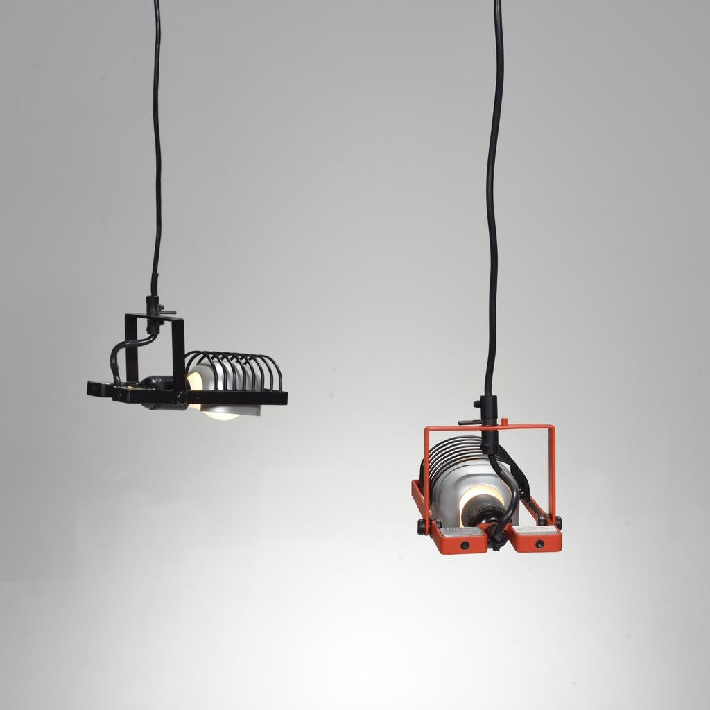 Pair of Sintesi Sospensione Cavo Hanging Lamps by Ernesto Gismondi for Artemide For Sale 6