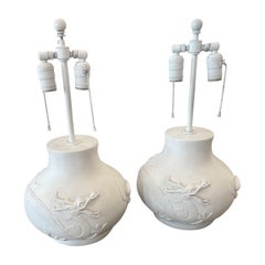Pair of Sirmos lamps with Dragon Design