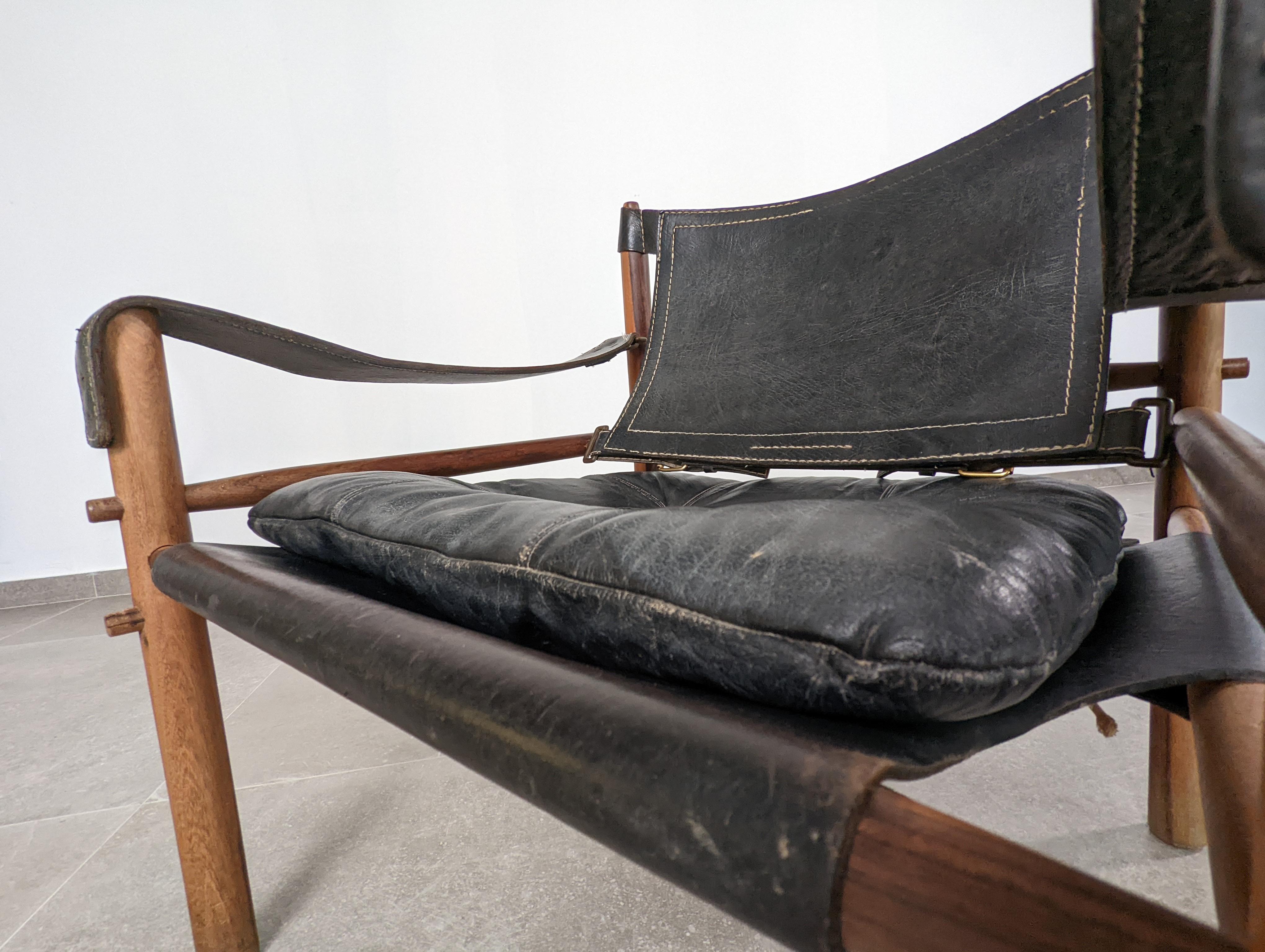 Paire de fauteuils en sirocco d'Arne Norell pour Scanform Colombie, années 1960 en vente 10