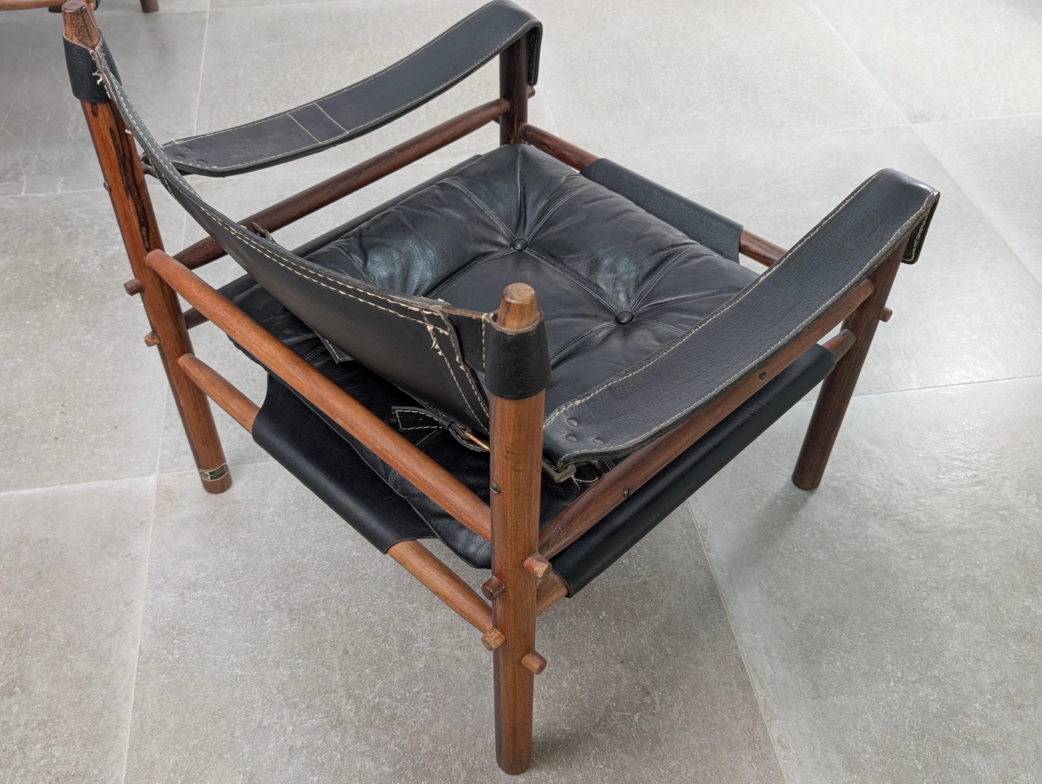 Pair of Sirocco Armchairs by Arne Norell for Scanform Colombia 1960s 1