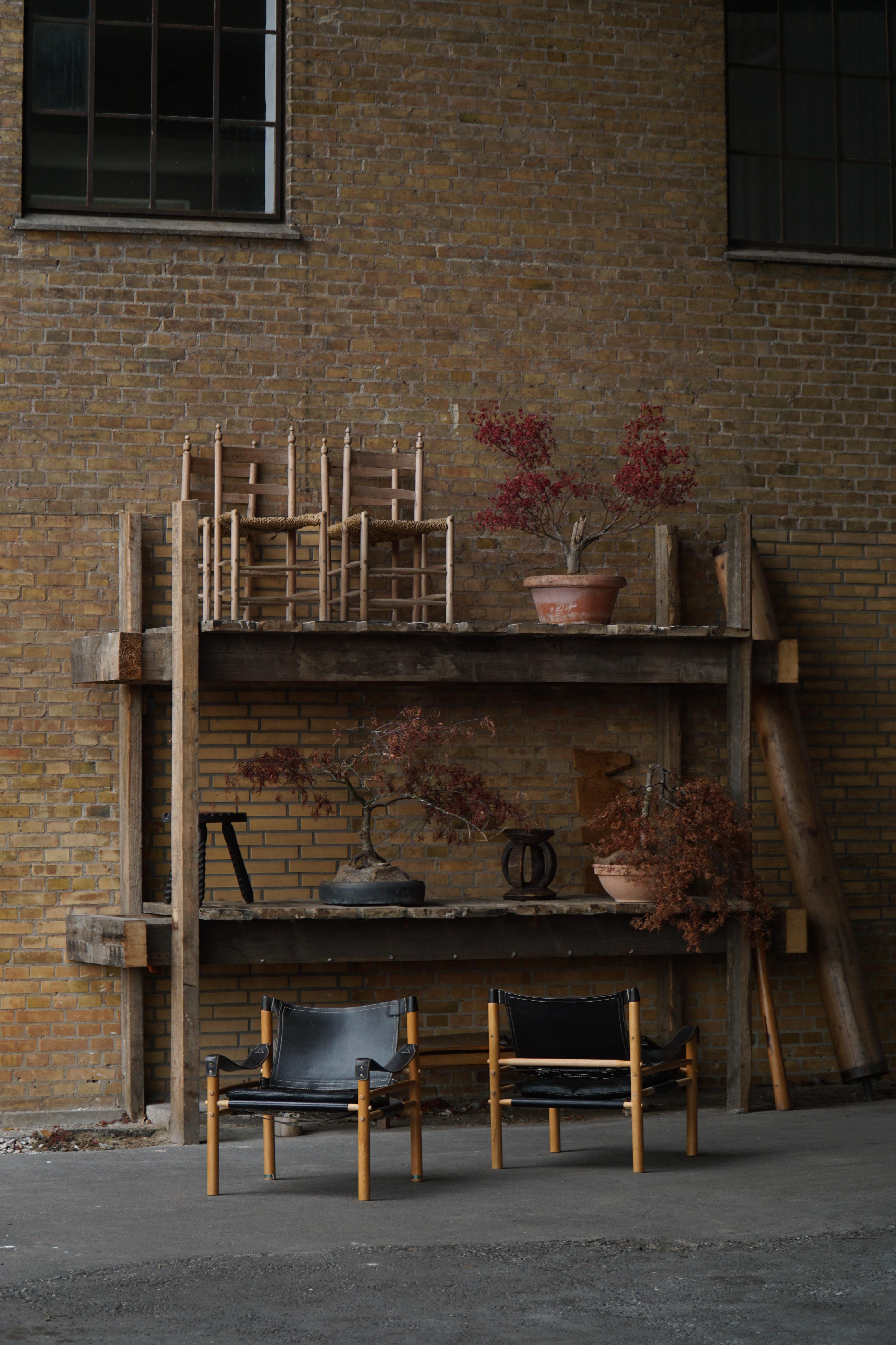 Paire de chaises Sirocco Safari par Arne Norell pour Arne Norell AB, Suède, années 1960 en vente 2