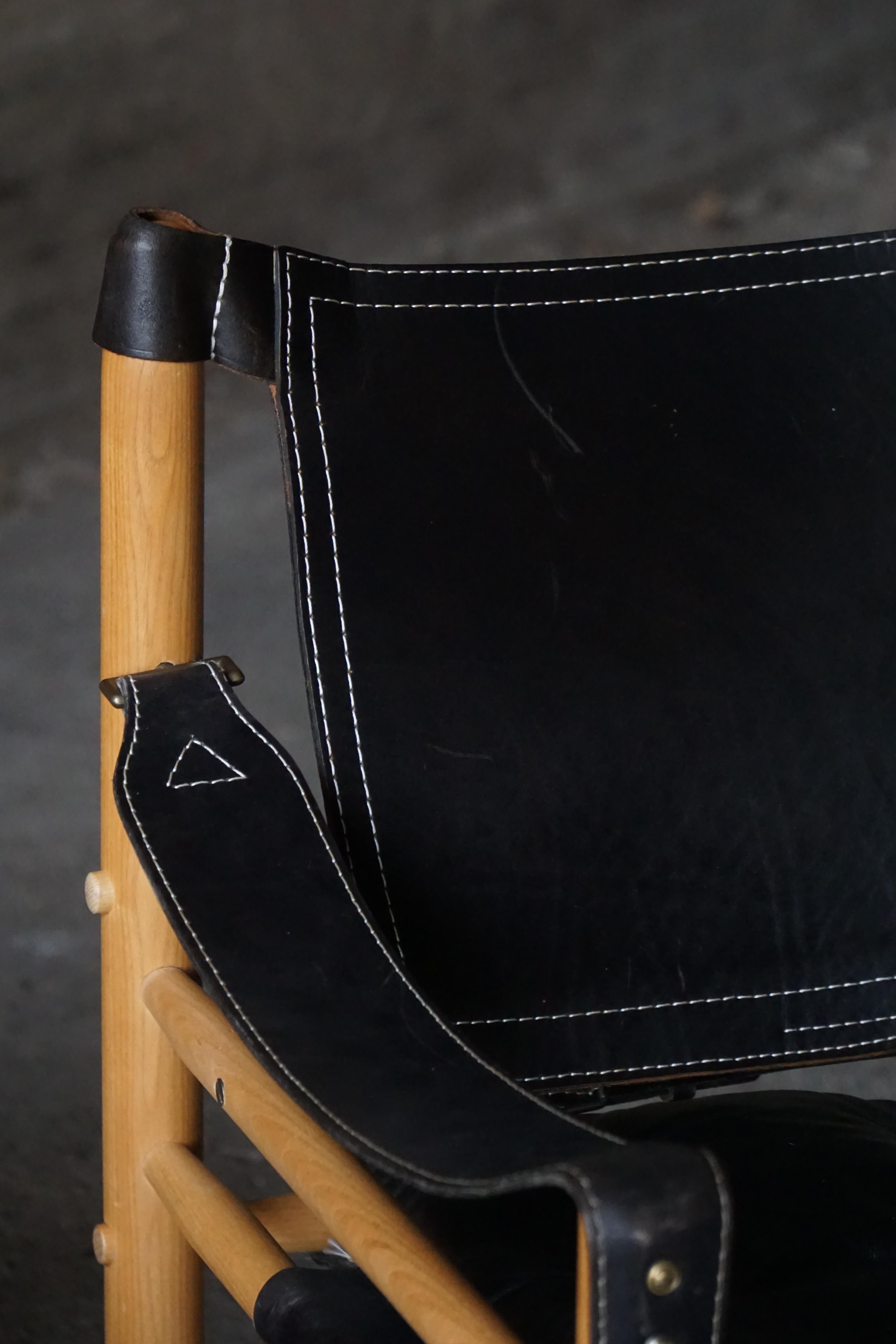 Paire de chaises Sirocco Safari par Arne Norell pour Arne Norell AB, Suède, années 1960 en vente 5