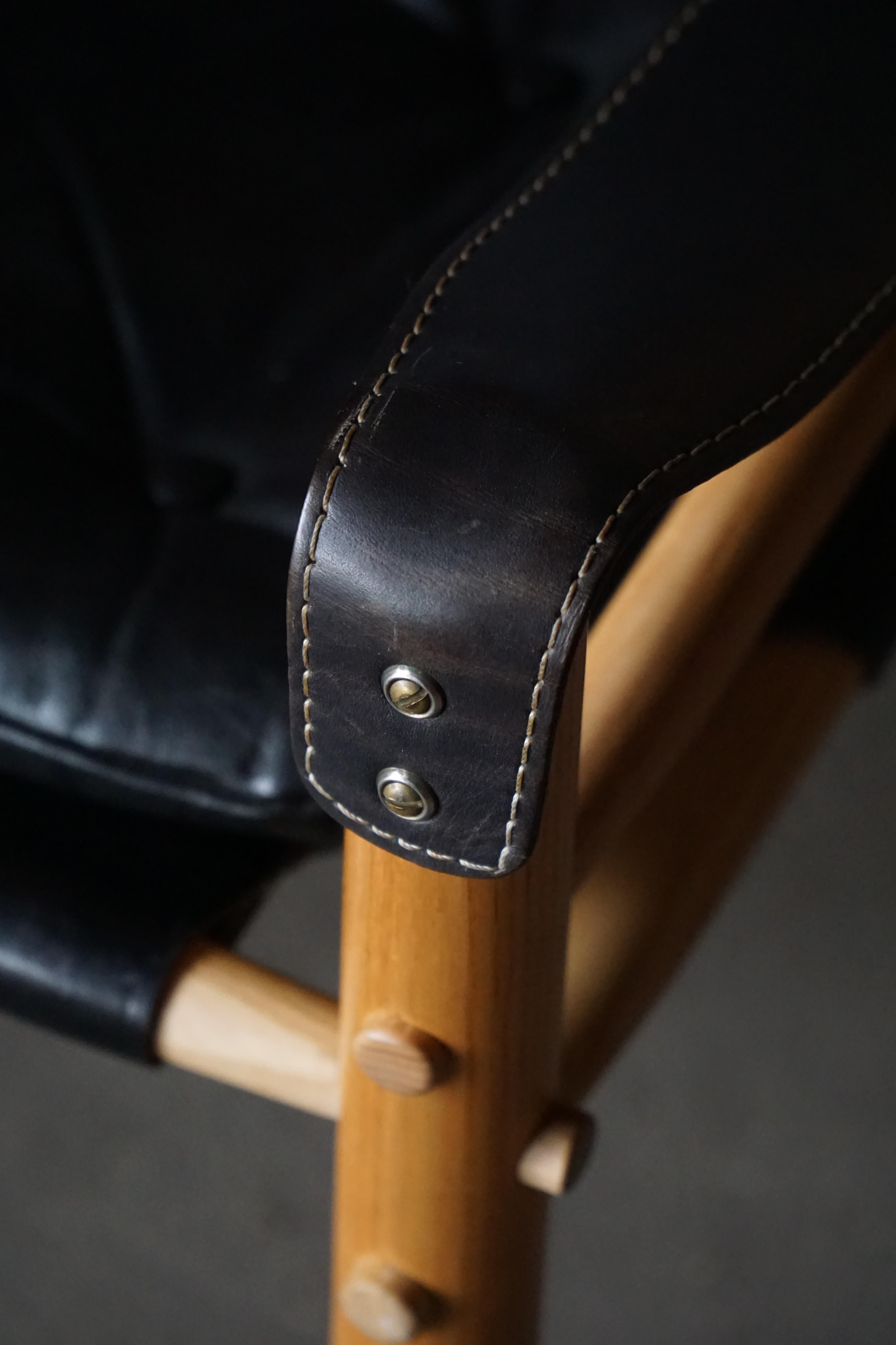 Paire de chaises Sirocco Safari par Arne Norell pour Arne Norell AB, Suède, années 1960 en vente 1