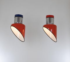 Pareja de lámparas de techo Sisten de Gianni Celada para Fontana Arte, años 70