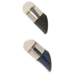 Pair of Sisten Wall Lamps by Gianni Celada for Fontana Arte, 1970s