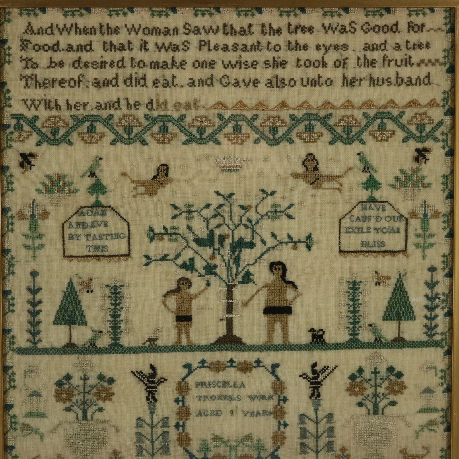 Paire de trompeurs sœurs, 1810, Priscella et H Trokes Bon état - En vente à Chelmsford, Essex