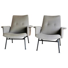 Pair of SK660 Armchairs by Pierre Guariche, France, 1960s