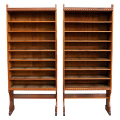 Pair of Skønvirke Cabinets, by Martin Nyrop Denmark, 1900 Pair of Skønvirke Cabinets, by Martin Nyrop Denmark, 1900