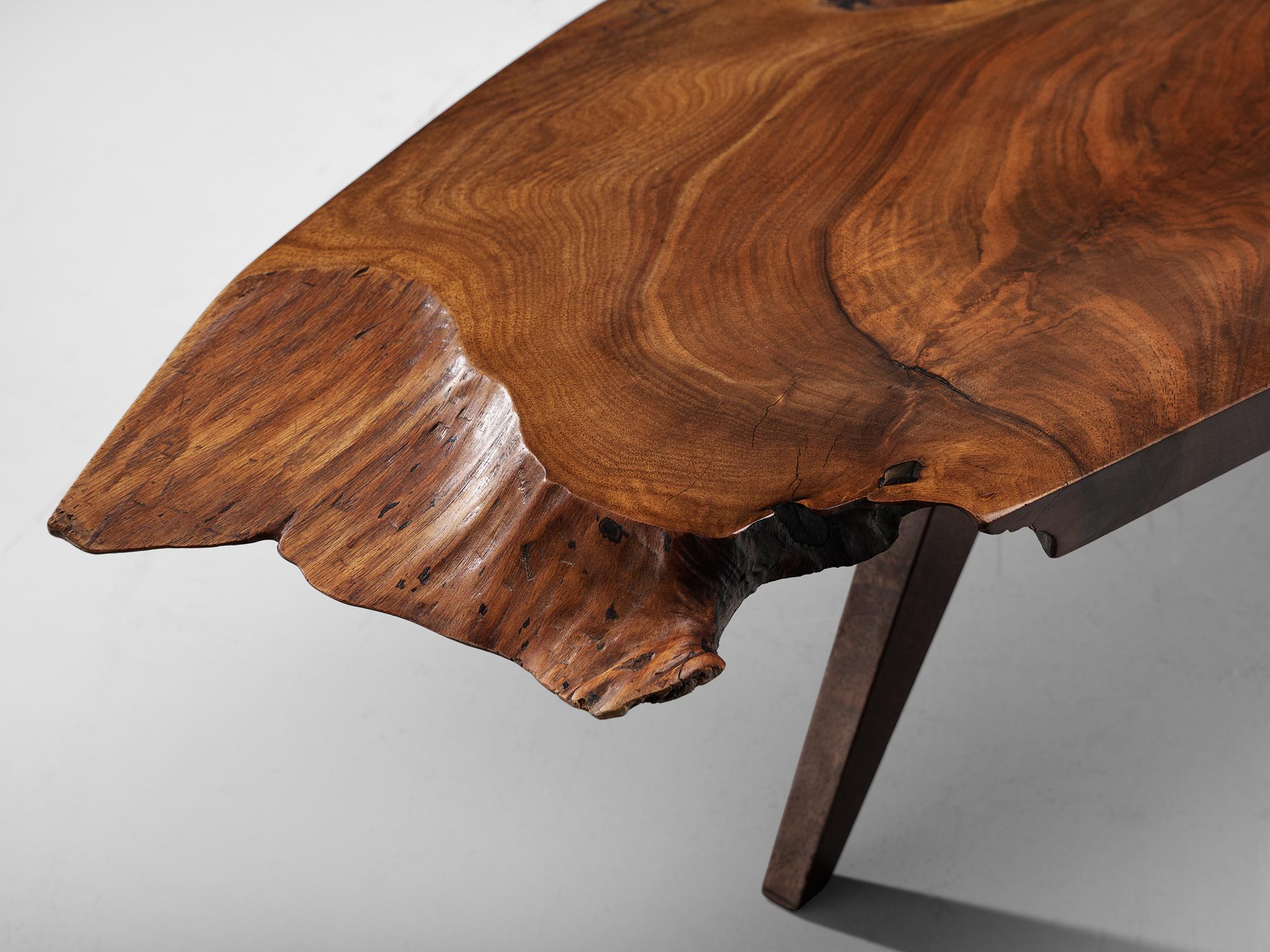 Pair of Slab Coffee Tables by George Nakashima 2