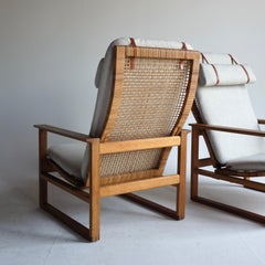 Pair of Slædestolen Model BM-2254 by Børge Mogensen