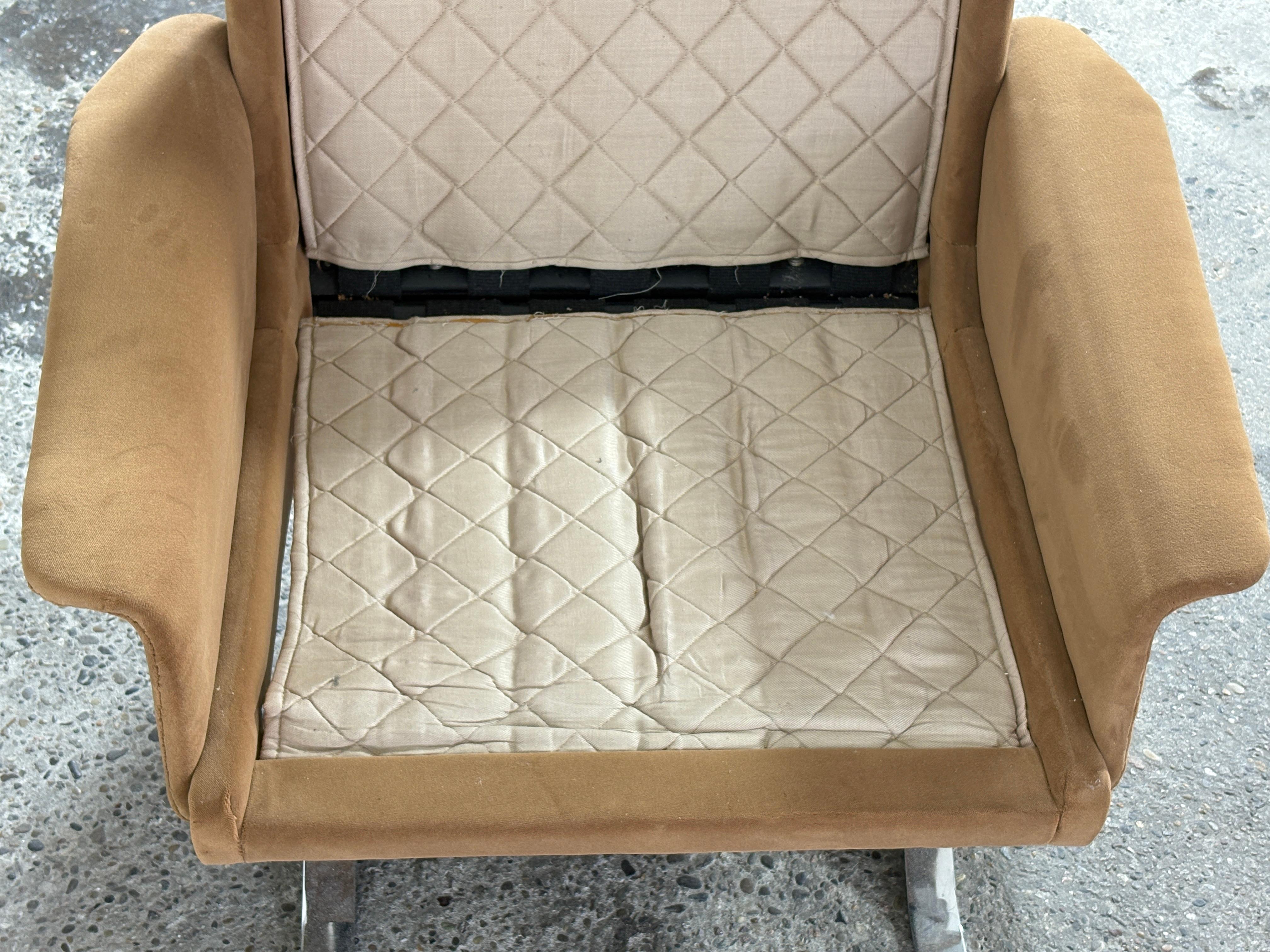 Pair of Sled base lounge chairs designed by Arnold Bode for Tectaform 1950ies For Sale 7