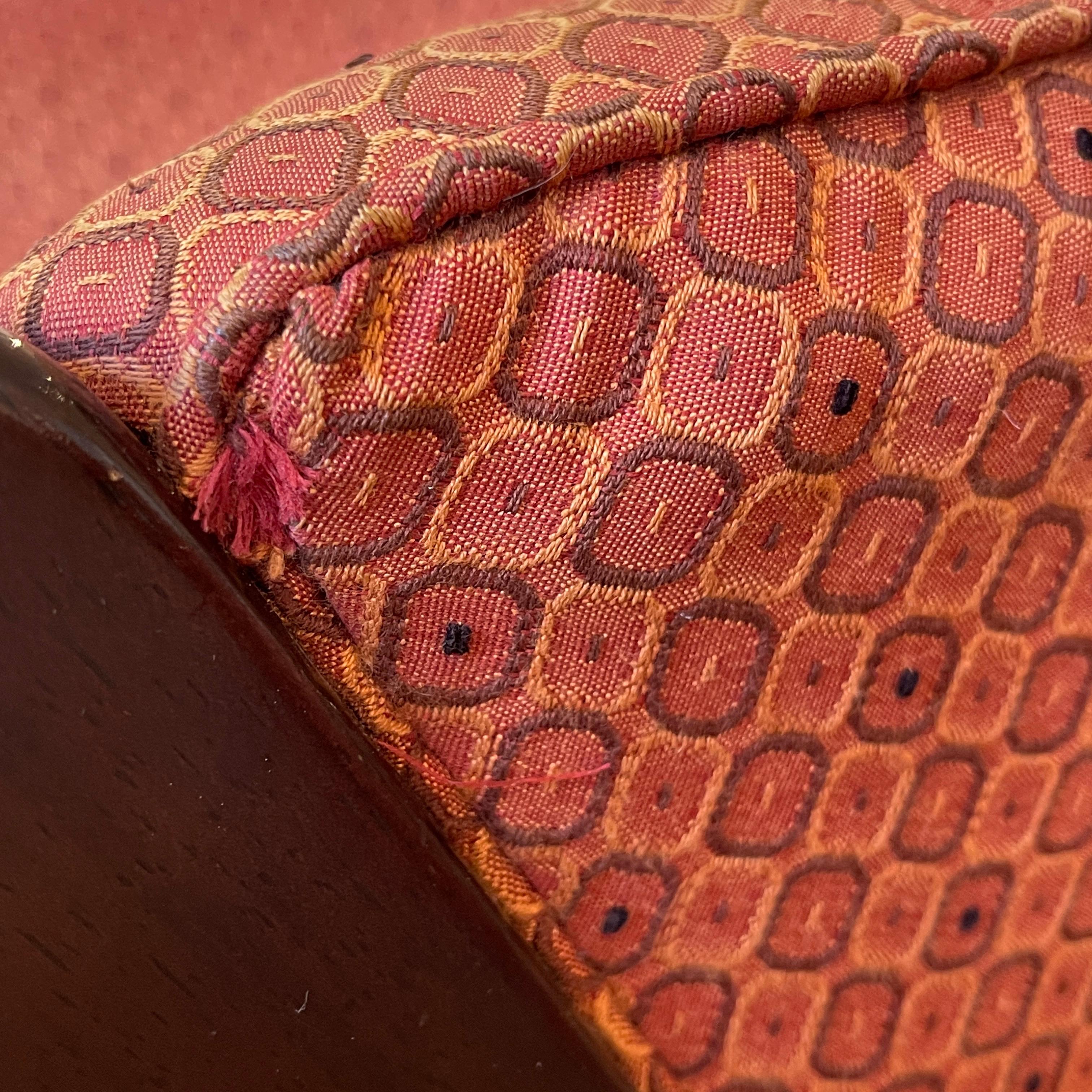 Pair of Sleek Karpen of California Style Barrel Lounge Chairs, Mid-Century Club  7