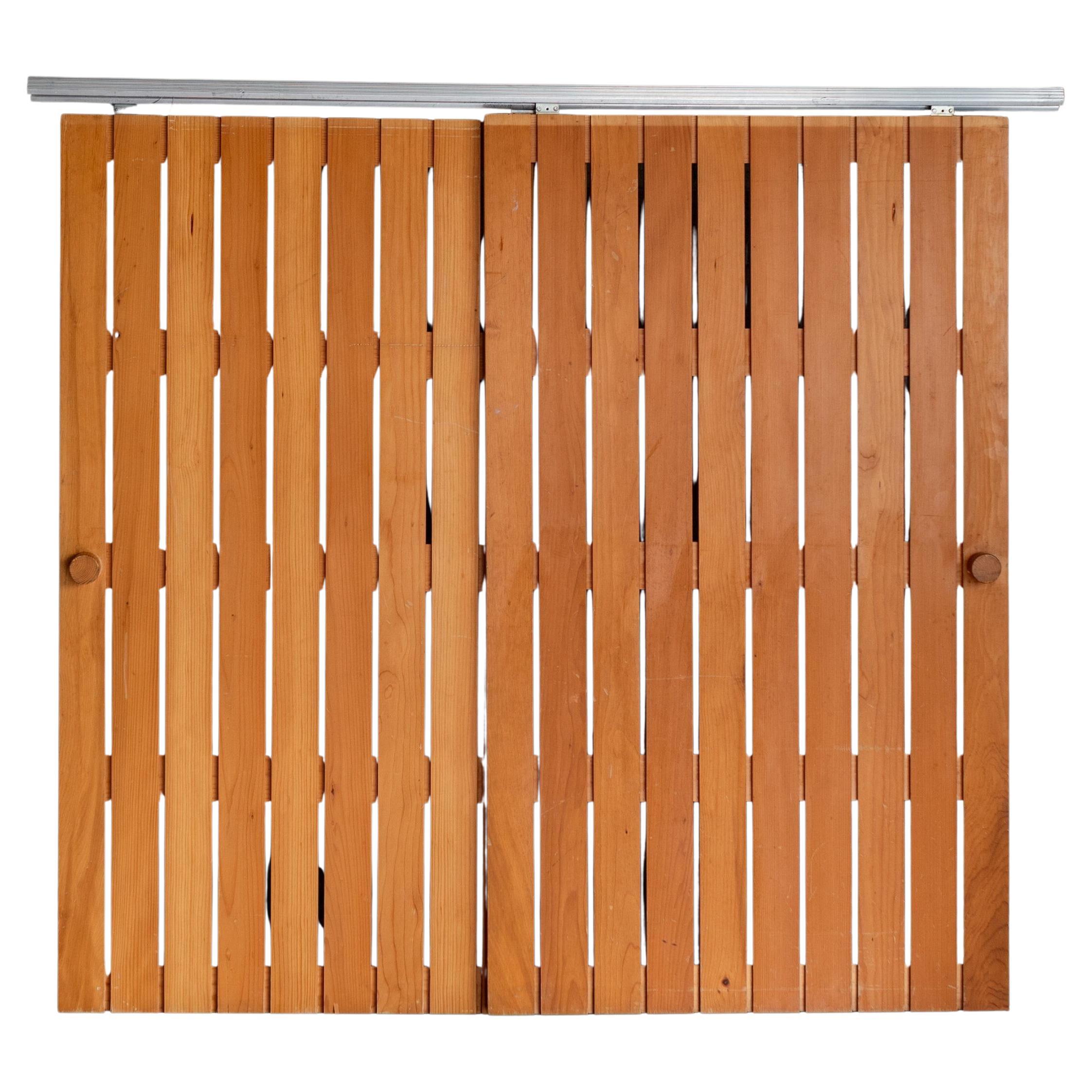 Coppia di porte scorrevoli di Charlotte Perriand