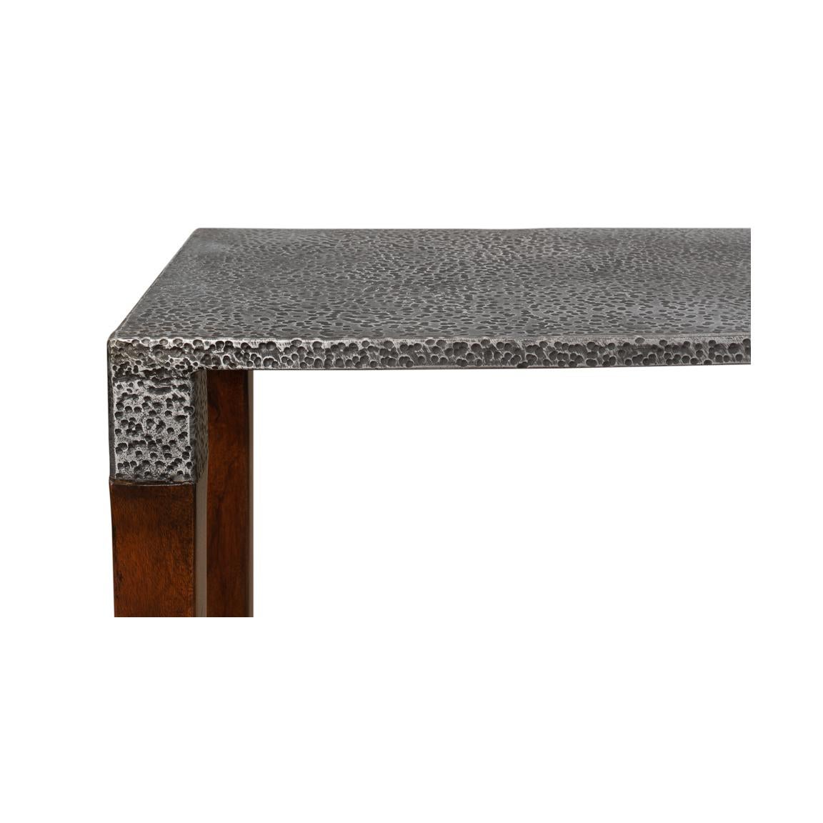 Paire de tables consoles étroites Art Déco en vente 1