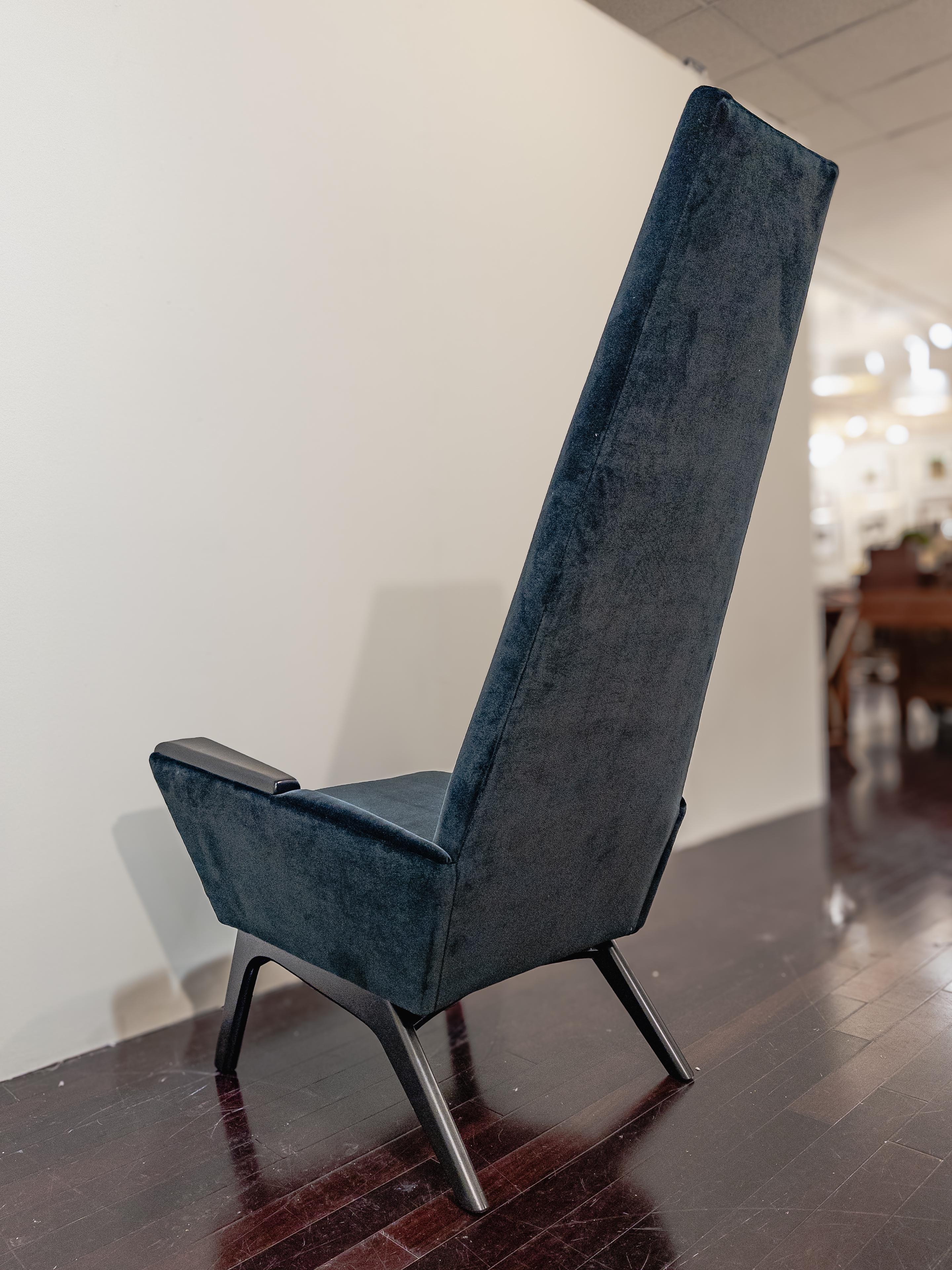 Paire de chaises et d'ottomans Slim Jim par Adrian Pearsall en vente 1