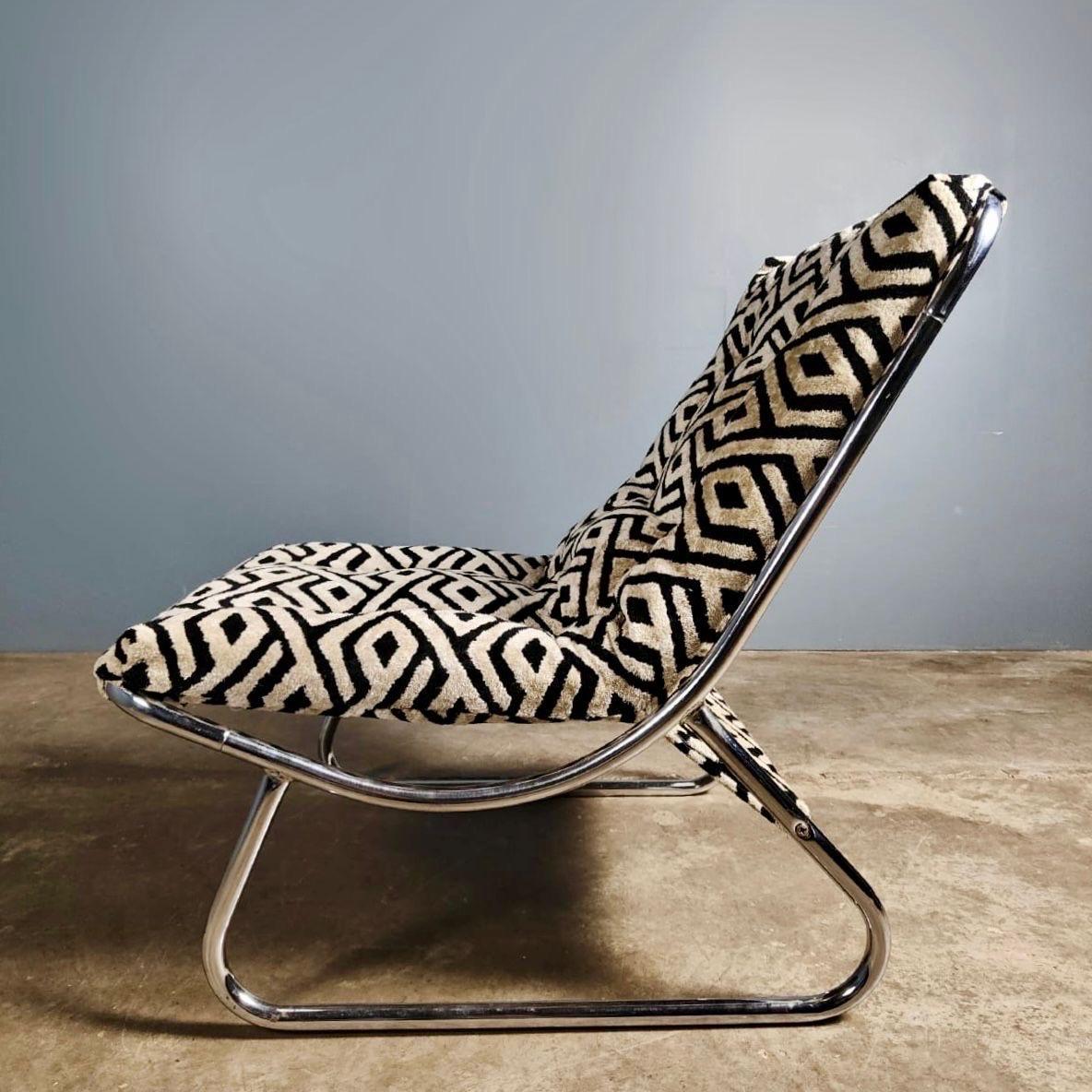 Mid-20th Century Pair Of Sling Lounge Chairs By Peter Hoyte Mid Century Vintage Retro MCM